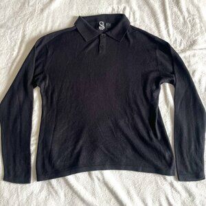 Alex Stevens Vintage Pullover Collar Long Sleeve Sweater Shirt Men's Size XL